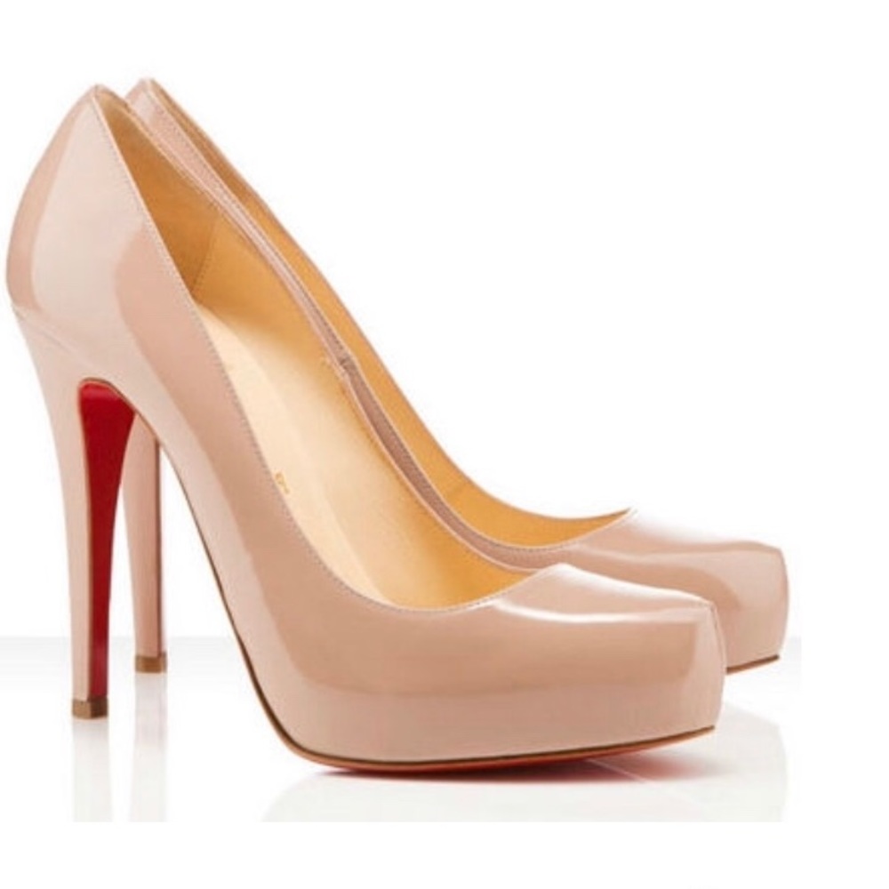Christian Louboutin Rolando Heels - Beige